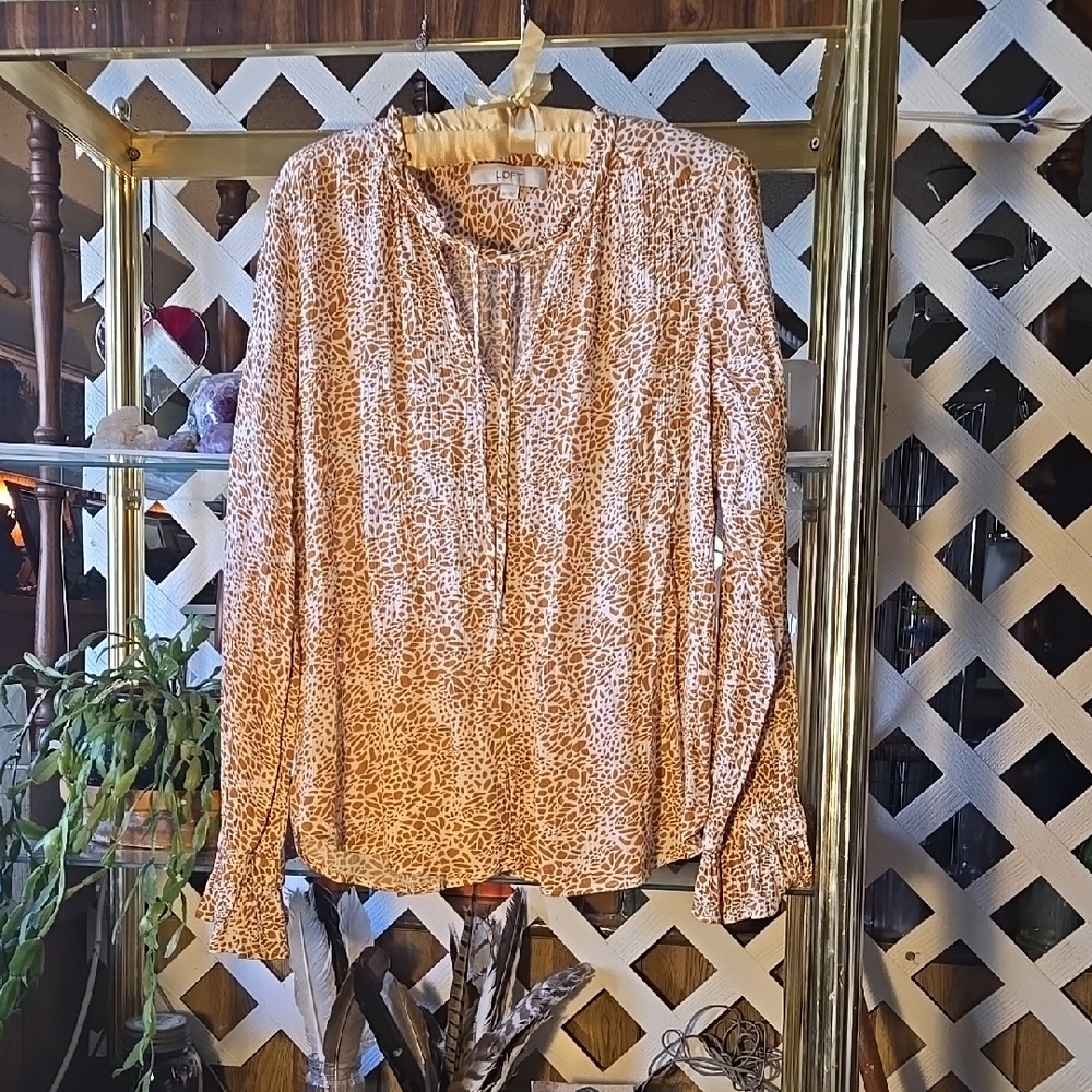 Women's Boho Hippy Chic Blouse Size XS-FC - Picture 2 of 5